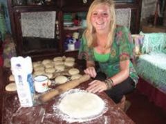 Cooking Chapatis Home Stay