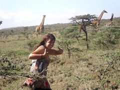 Kate in Masai